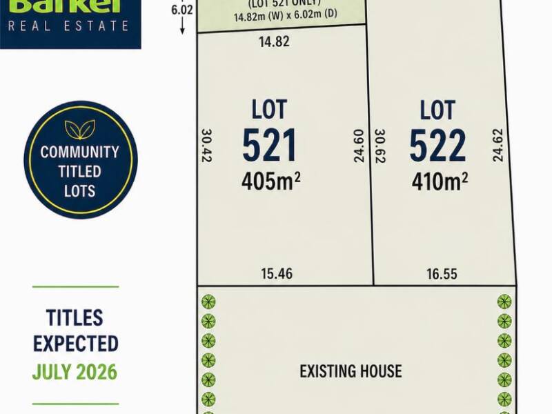 Proposed Allotment 522 Redbanks Road, WILLASTON, SA 5118 AUS