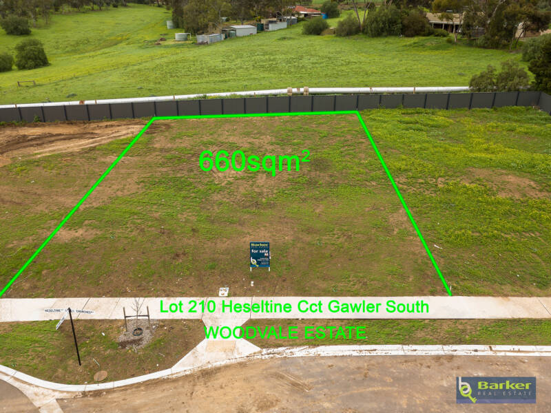 Lot 210 Heseltine Circuit, GAWLER SOUTH, SA 5118 AUS