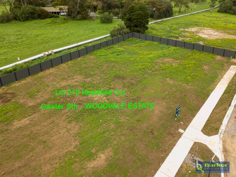 Lot 210 Heseltine Circuit, GAWLER SOUTH, SA 5118 AUS